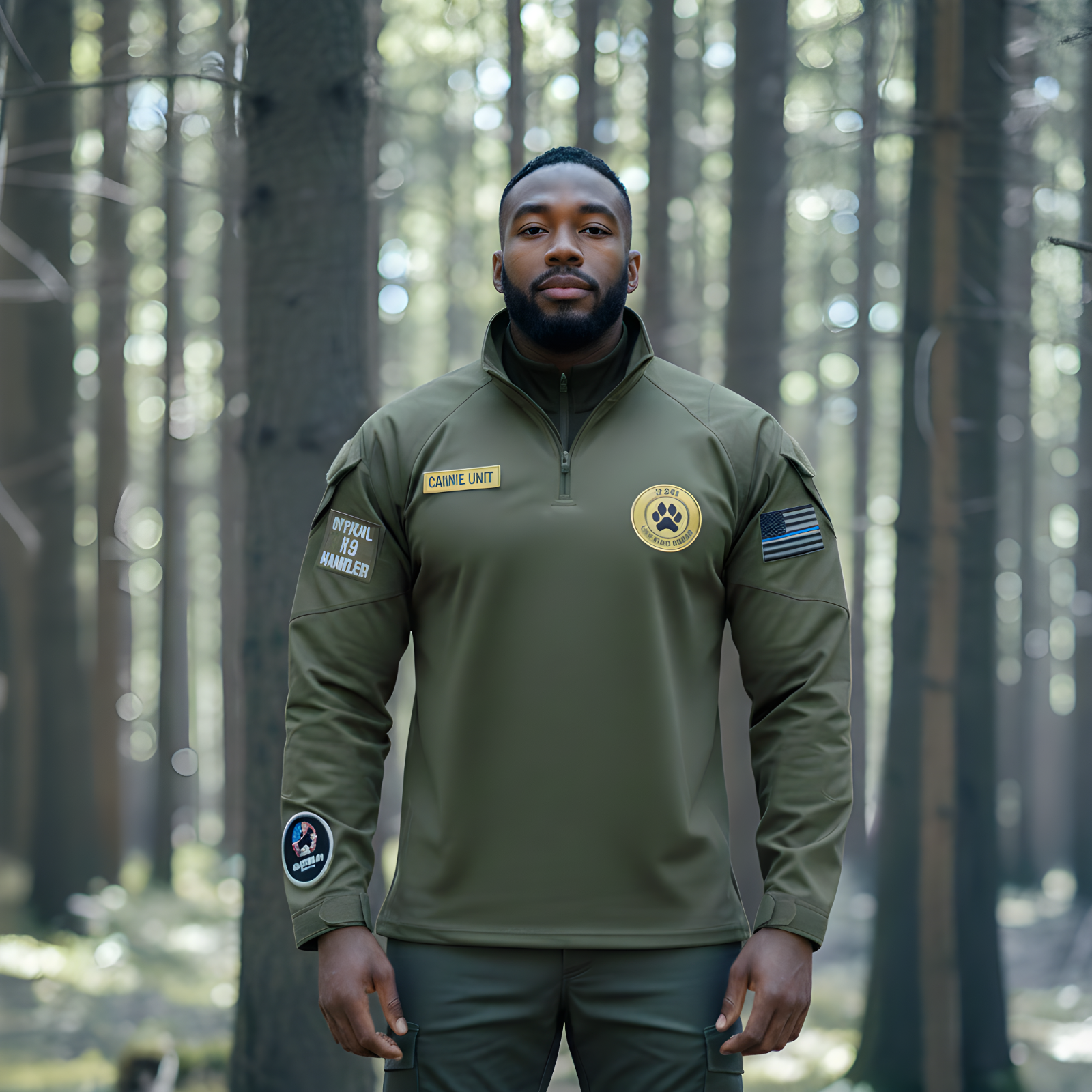 Military/Legacy — K9 Handler Tactical Quarter Zip | Brotherhood Collection