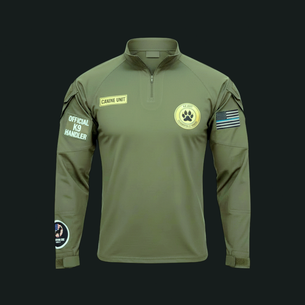 Military/Legacy — K9 Handler Tactical Quarter Zip | Brotherhood Collection