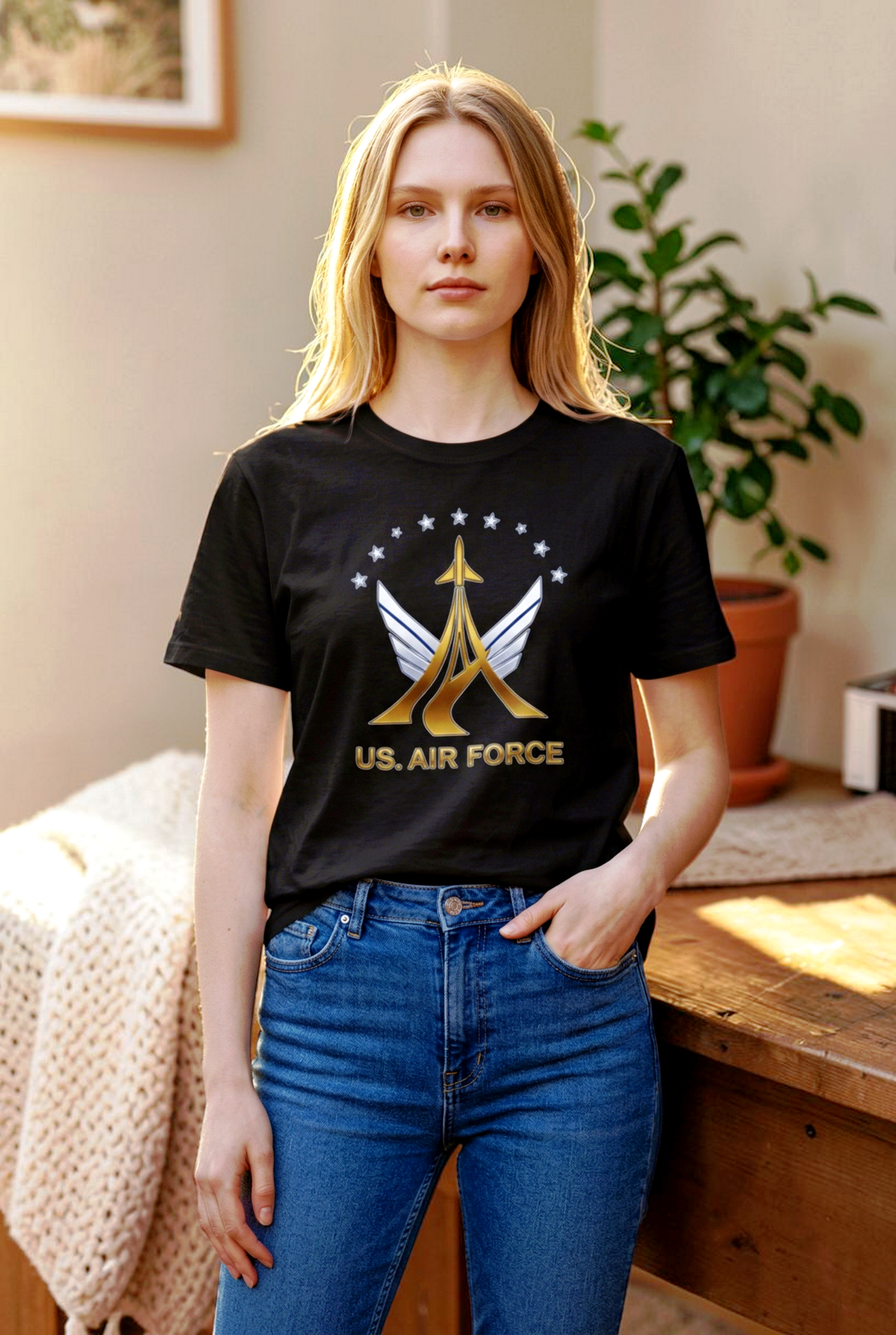 U.S. AIR FORCE — US Air Force Gold/Silver Wings |