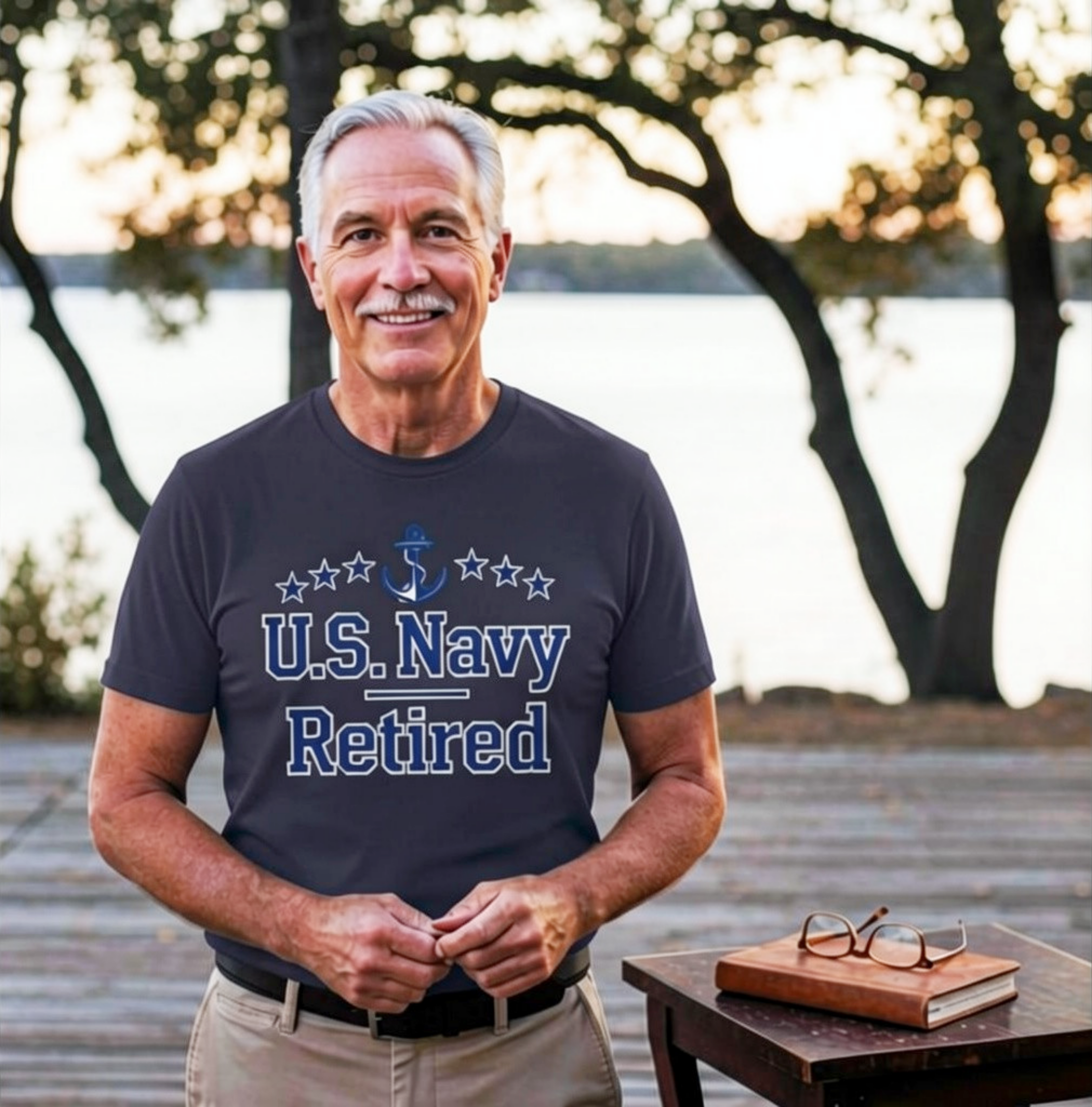 Flytanic U.S. Navy Retired Tee