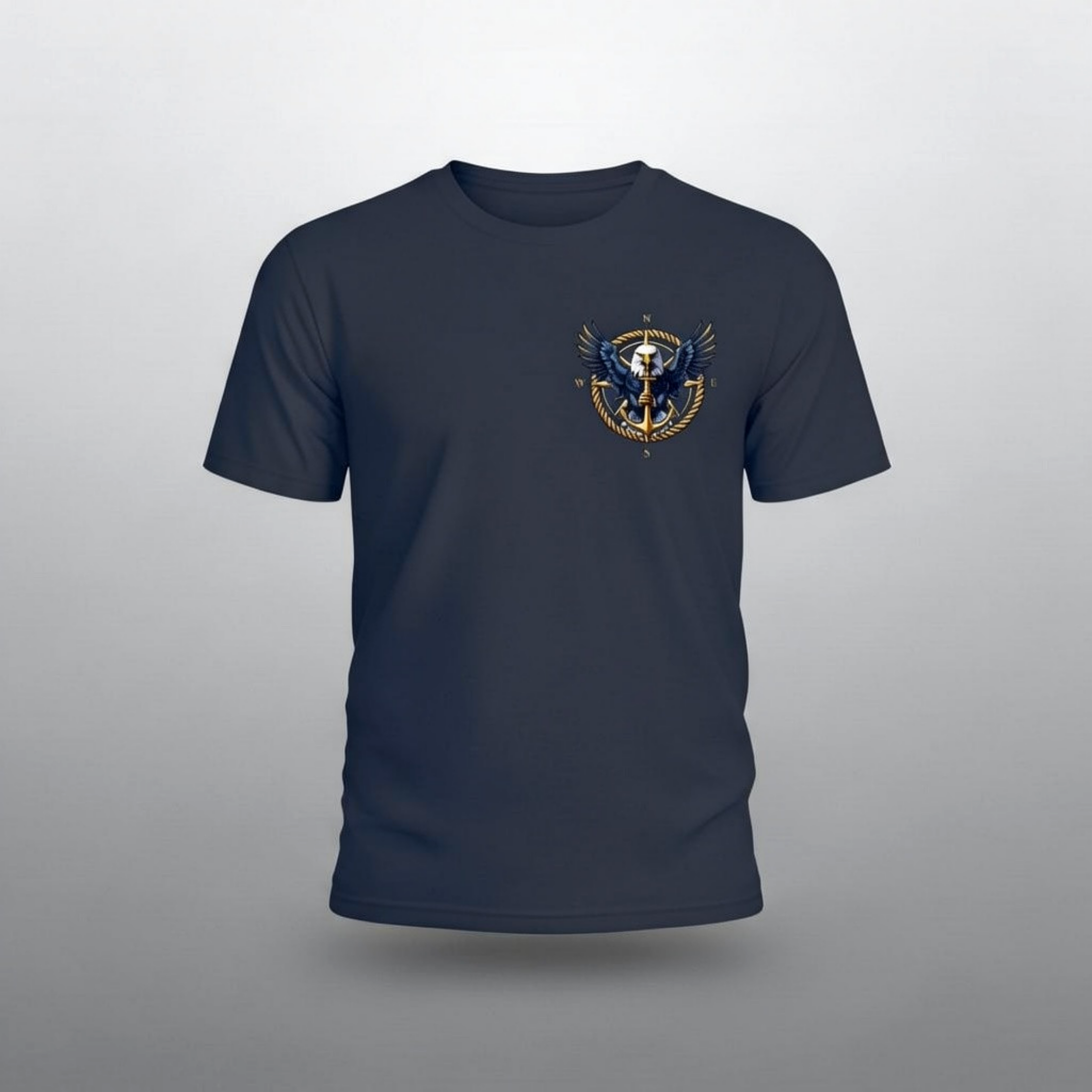 Flytanic U.S. Navy Eagle Compass Anchor Tee