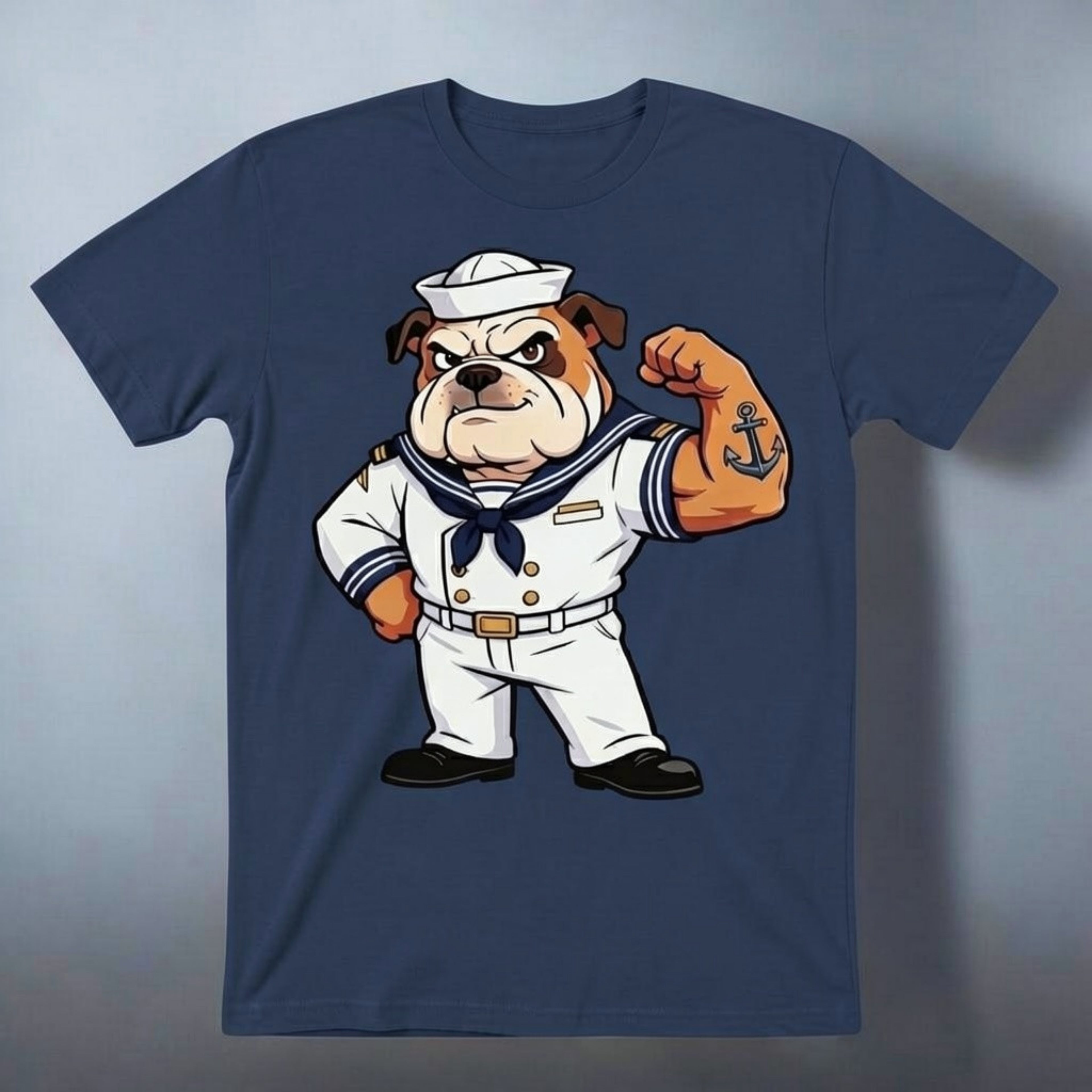 FLYTANIC U.S. NAVY - Navy Bulldog Sailor Tee