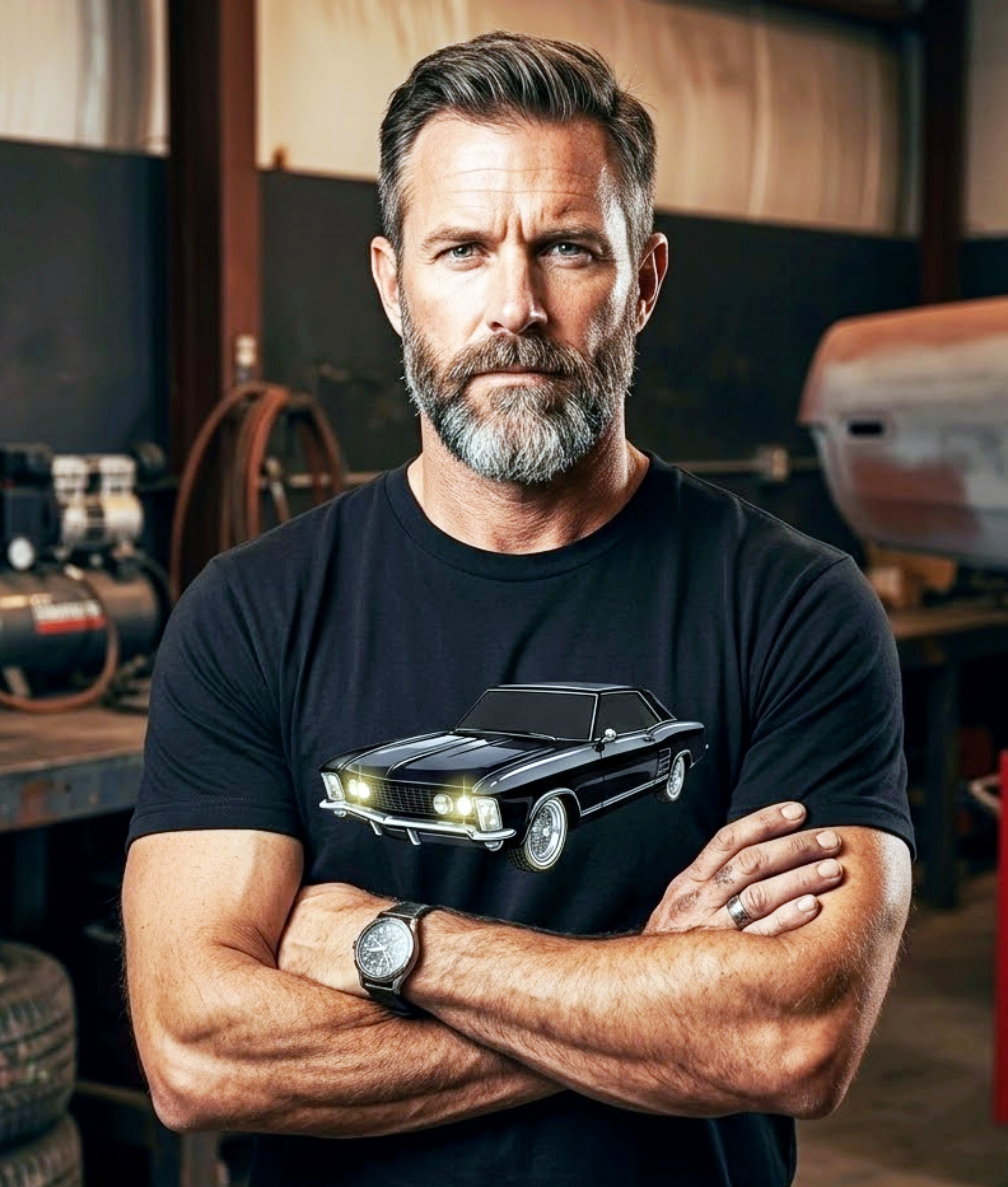 Cool Whyps — Buick Riviera | Premium Tee — Black