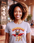 Canine Cartel — Superdog Malinois  K9 | Premium Tee — Heather Grey