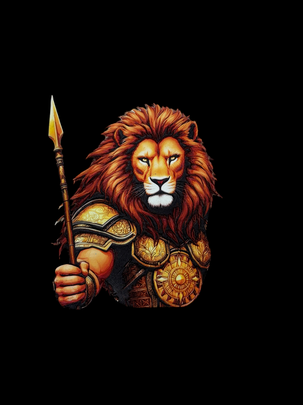 Flytanic OG Wear | FlyghtLine Suits — Leo Fire | Personalized Active Wear Track Suit | Lion Warrior + Sovereign Mane | Original Art | Made to Order